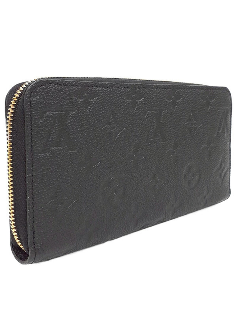 Louis Vuitton Zippy Long Empreinte Wallet Zipper Round Monogram Brown